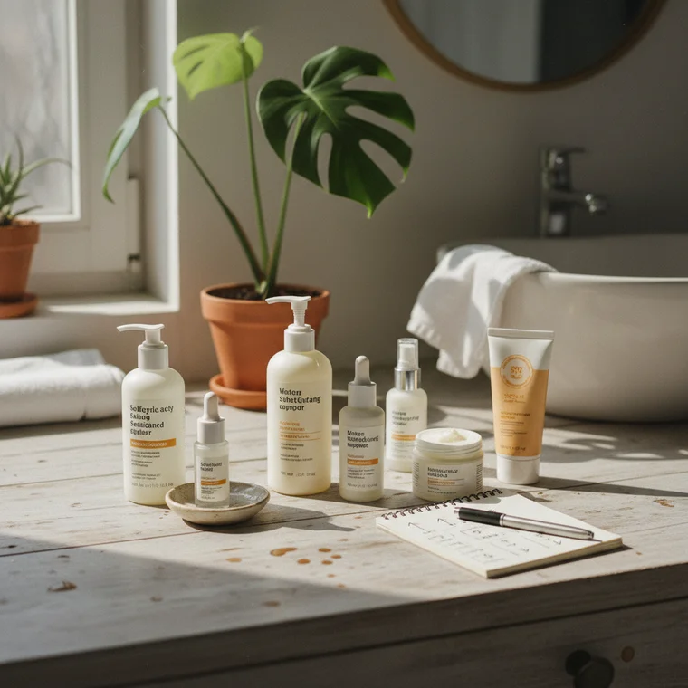 Skin Cycling dla Cery Trądzikowej po Trzydziestce Krok po Kroku