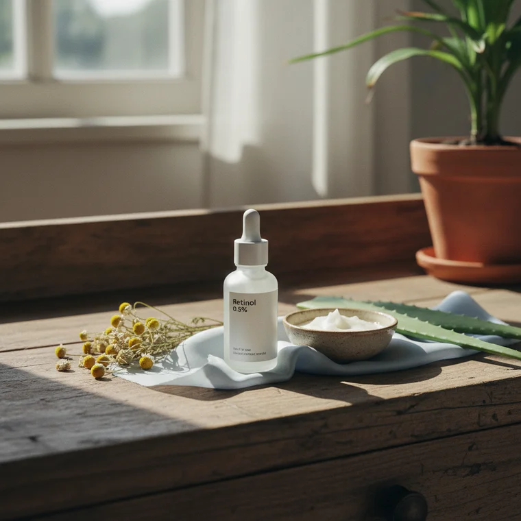 Jak stosować retinol 0,5 na skórze wrażliwej bez błędów