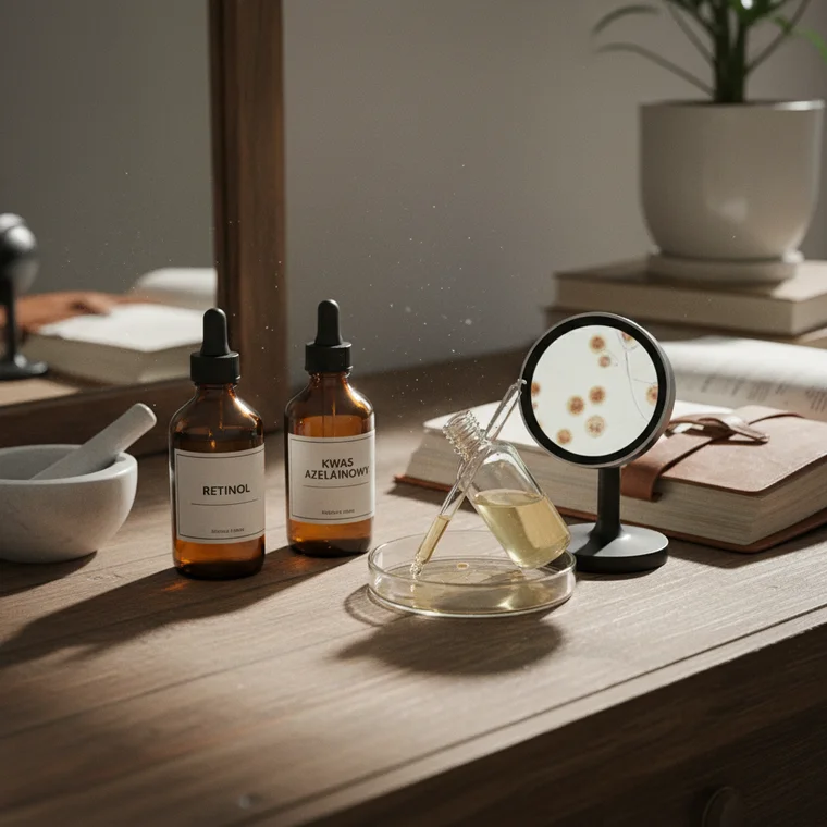 Retinol czy kwas azelainowy – co wybrać na przebarwienia po 25. roku życia