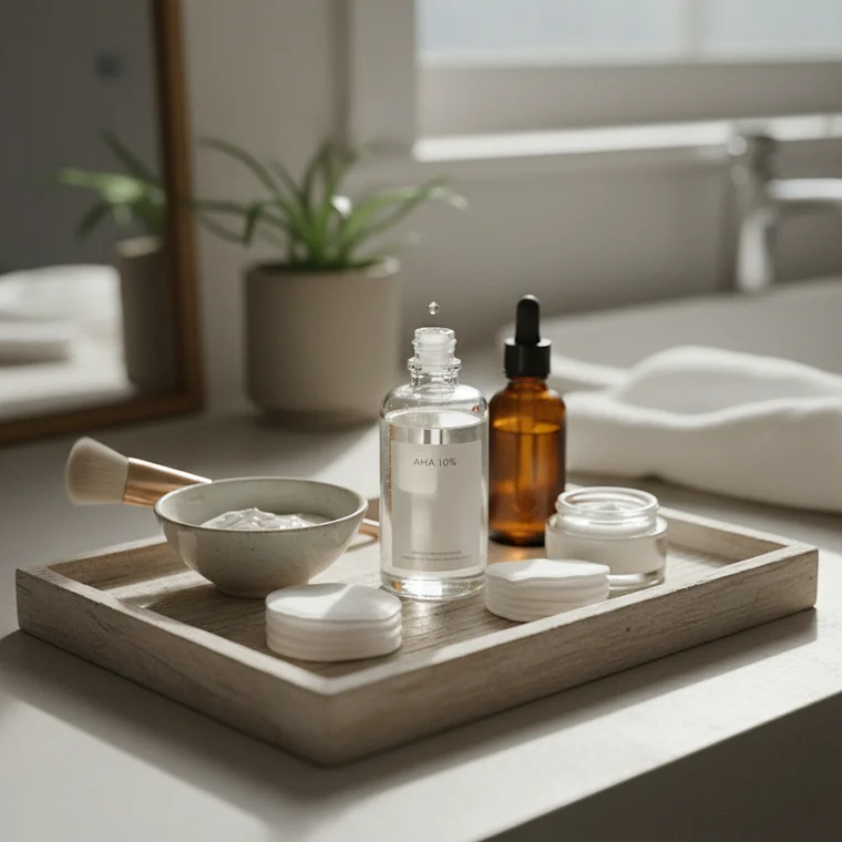Jak skutecznie stosować kwasy AHA 10% w domowej pielęgnacji?