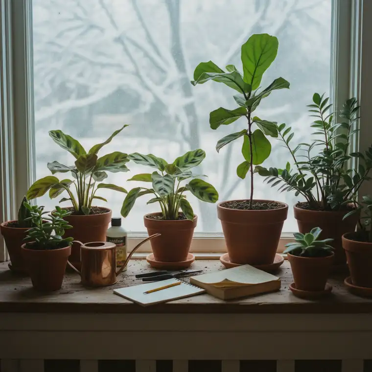 Dlaczego rośliny doniczkowe marnieją zimą i jak je ratować?