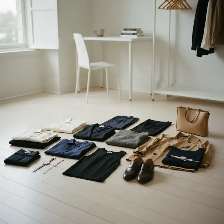 Kapsułkowa garderoba na wiosnę 2026 dla pracującej minimalistki