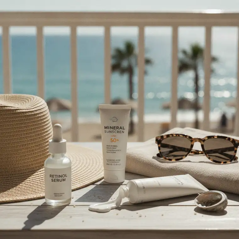 Retinol latem nad morzem - jak zadbać o skórę?